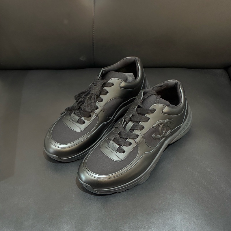 99新Chanel香奈兒老爹鞋 黑武士運動休閒鞋 40碼-4