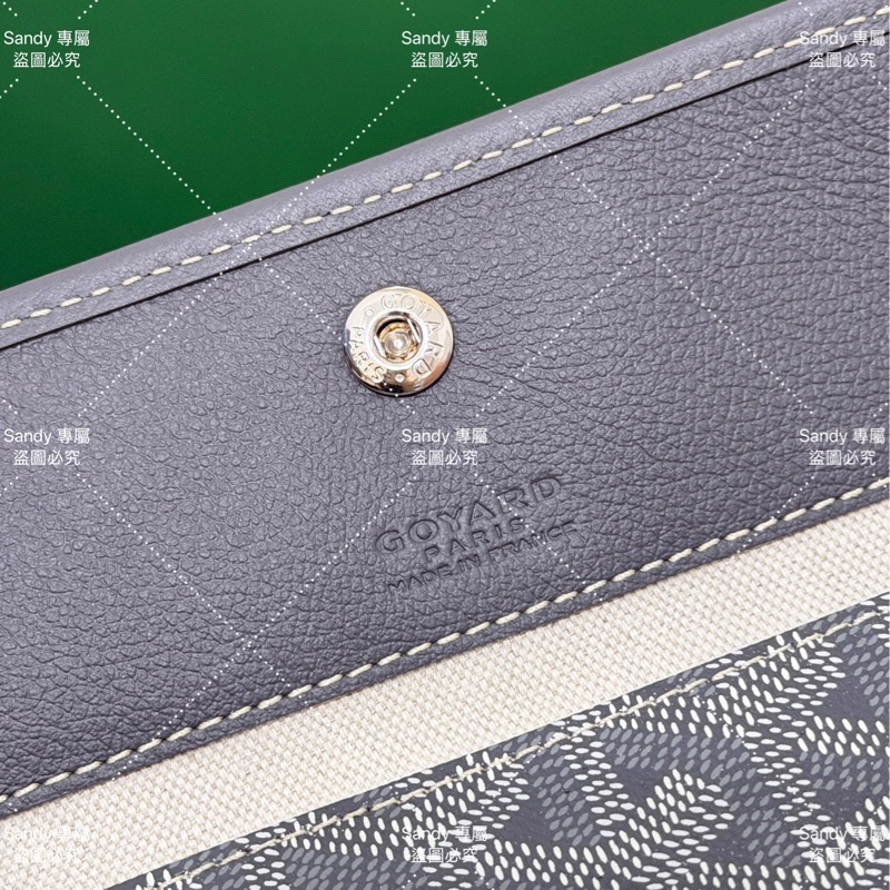Goyard 狗牙hobo 灰色 全新全配-3