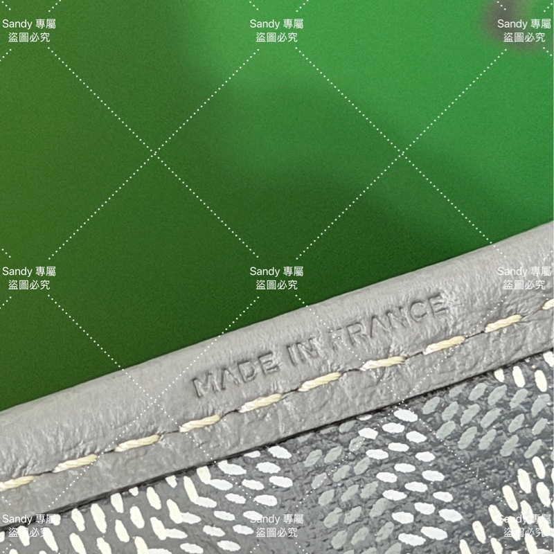 Goyard 狗牙hobo 灰色 全新全配-5