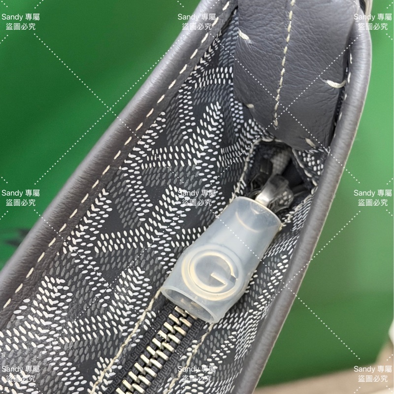 Goyard 狗牙hobo 灰色 全新全配-26