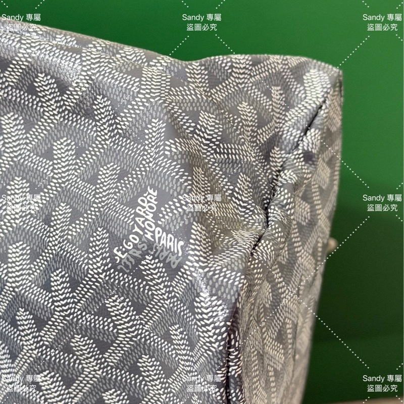 Goyard 狗牙hobo 灰色 全新全配-29