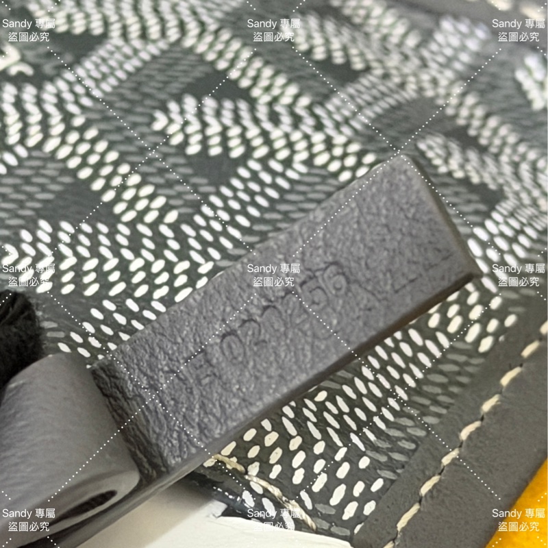 Goyard 狗牙hobo 灰色 全新全配-48