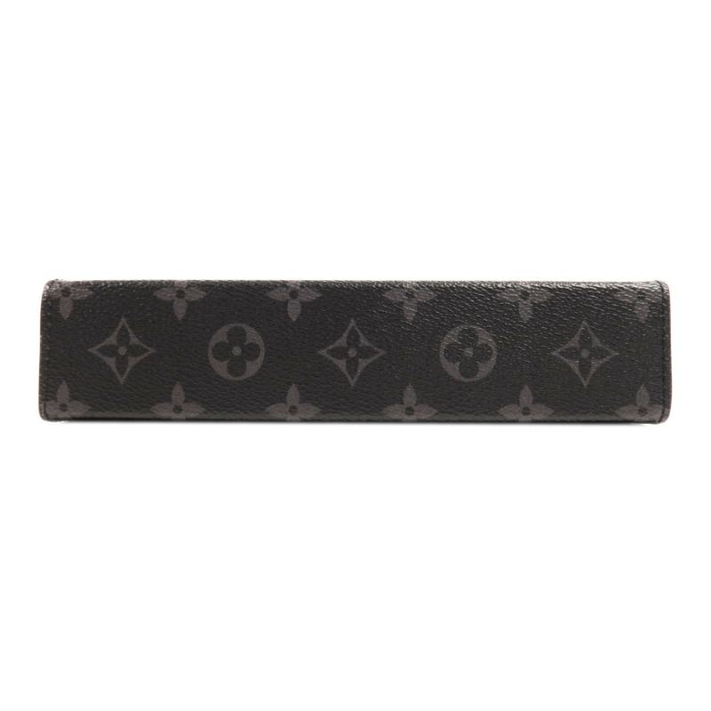 LOUIS VUITTON Monogram Eclipse Gaston銀扣肩背袋-3