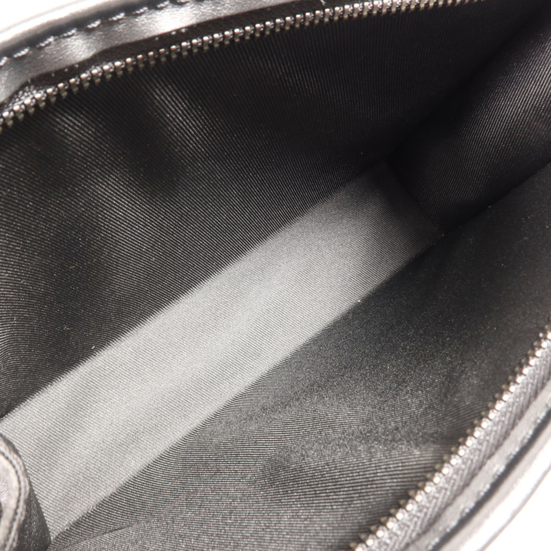 LOUIS VUITTON Monogram Eclipse Gaston銀扣肩背袋-4