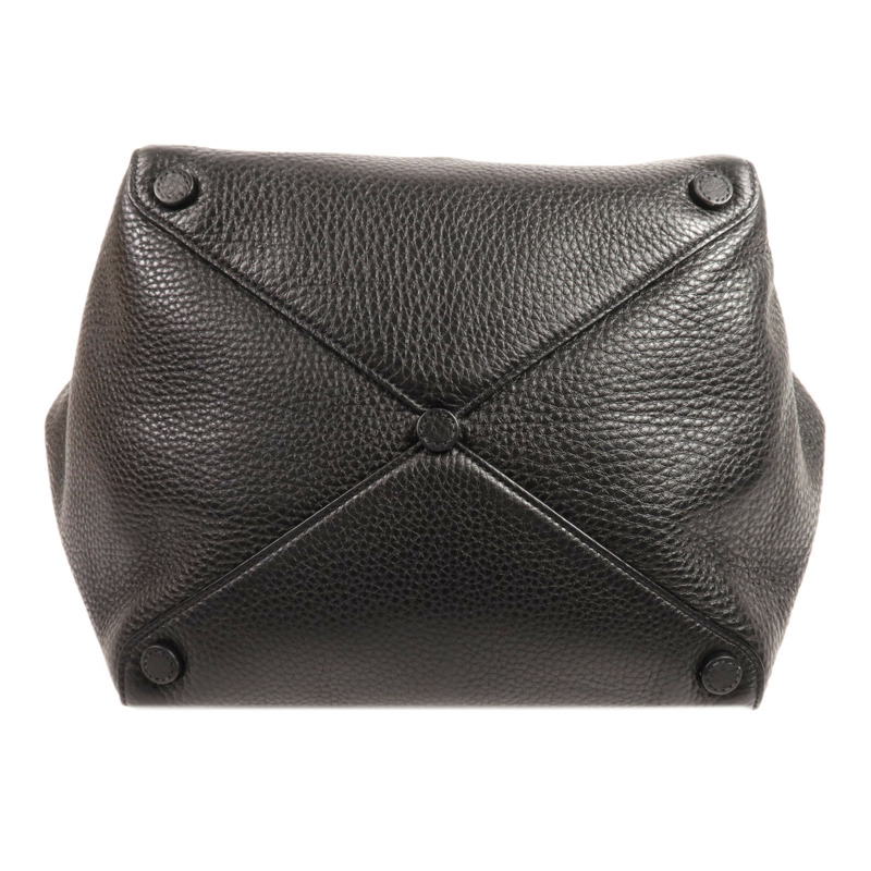 PRADA 牛皮皮革Shoulder Bag金扣肩背袋-3