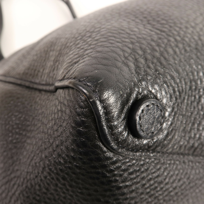 PRADA 牛皮皮革Shoulder Bag金扣肩背袋-9