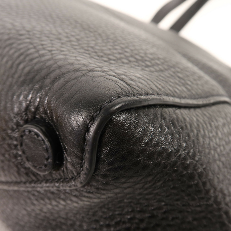 PRADA 牛皮皮革Shoulder Bag金扣肩背袋-10