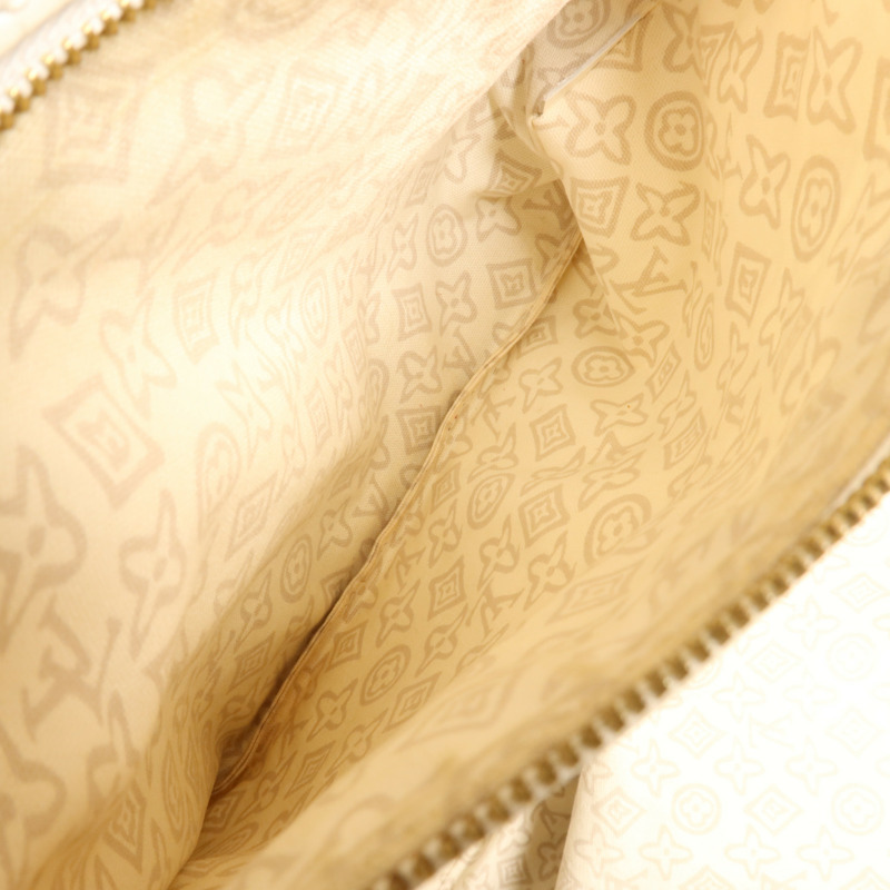 LOUIS VUITTON 帆布Tahitienne GM金扣肩背袋-13