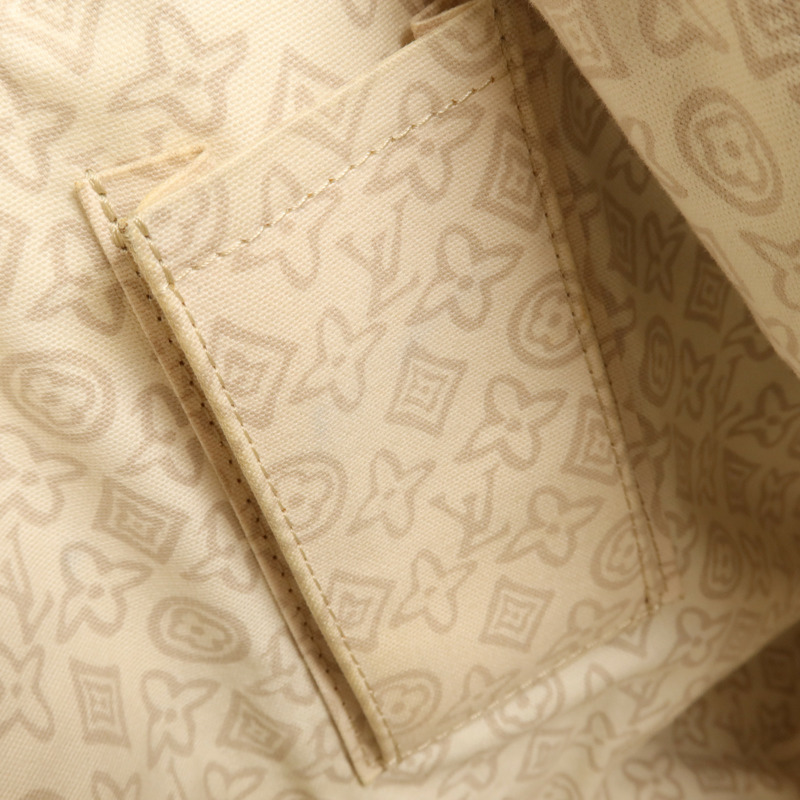 LOUIS VUITTON 帆布Tahitienne GM金扣肩背袋-14