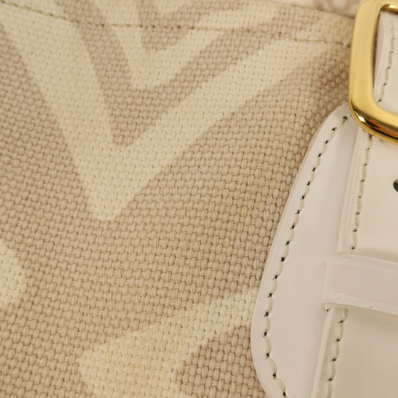 LOUIS VUITTON 帆布Tahitienne GM金扣肩背袋-16