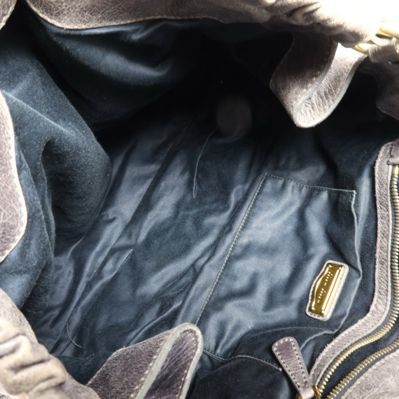 Miu Miu 牛皮皮革Shoulder Bag金扣手挽肩背兩用袋-4