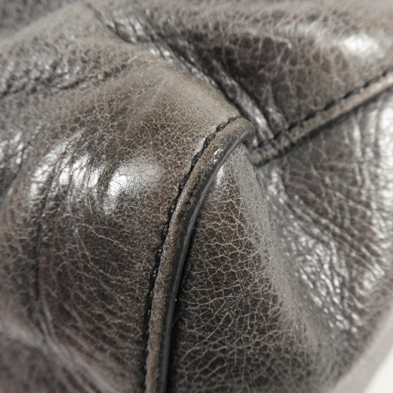 Miu Miu 牛皮皮革Shoulder Bag金扣手挽肩背兩用袋-11