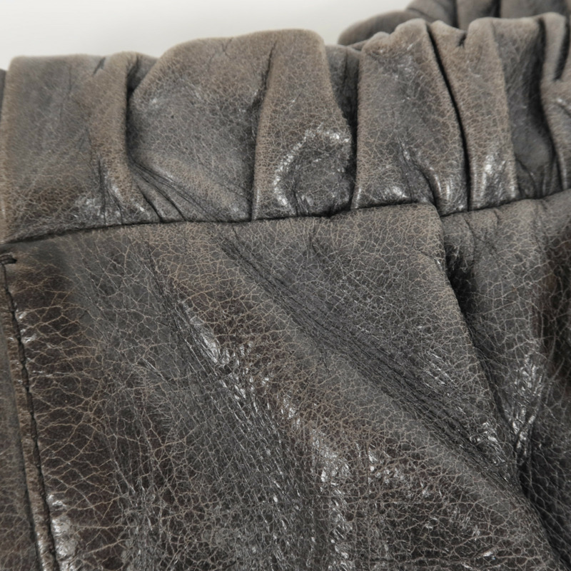 Miu Miu 牛皮皮革Shoulder Bag金扣手挽肩背兩用袋-14