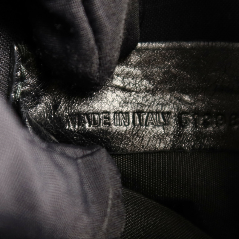 BALENCIAGA 牛皮皮革Bazaar Shopper XXS銀扣手挽肩背兩用袋-6