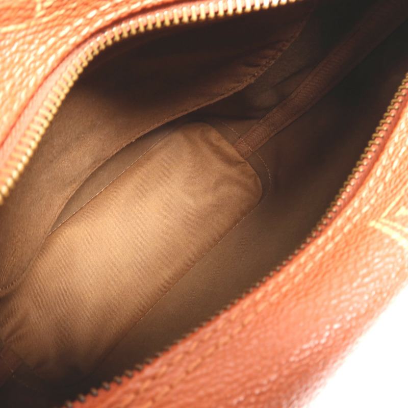 LOUIS VUITTON 塗層帆布Vintage Cup金扣肩背袋-4