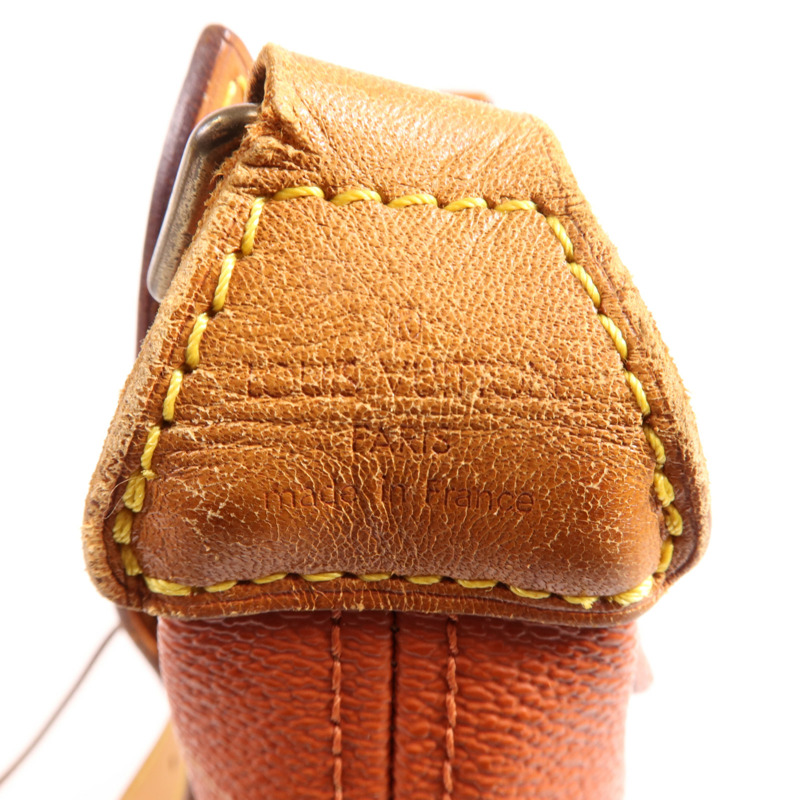 LOUIS VUITTON 塗層帆布Vintage Cup金扣肩背袋-5