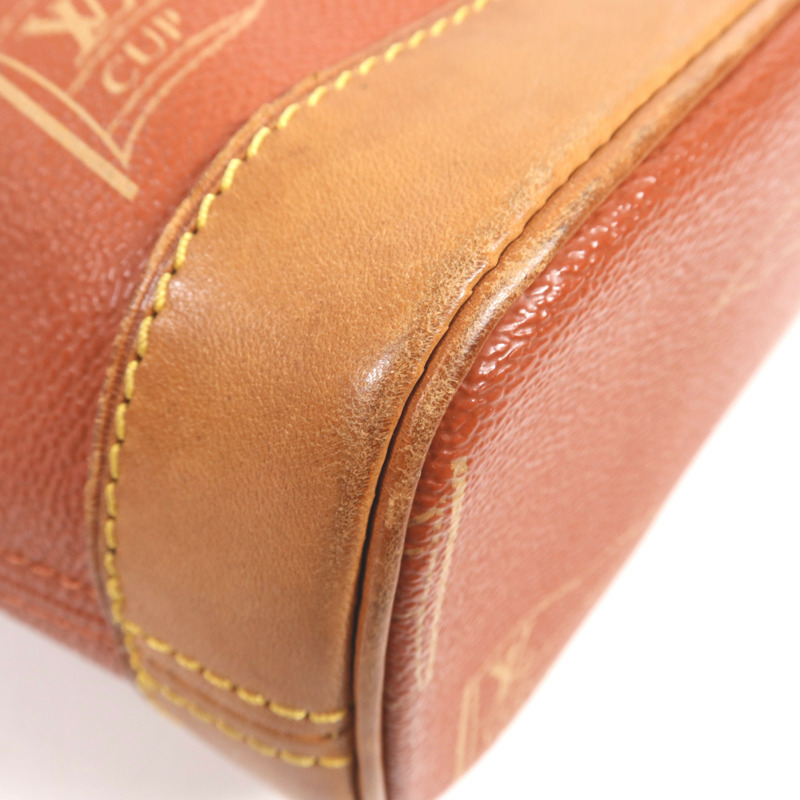 LOUIS VUITTON 塗層帆布Vintage Cup金扣肩背袋-9