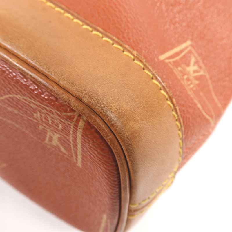 LOUIS VUITTON 塗層帆布Vintage Cup金扣肩背袋-10