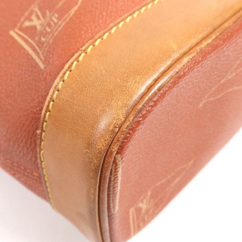 LOUIS VUITTON 塗層帆布Vintage Cup金扣肩背袋-11