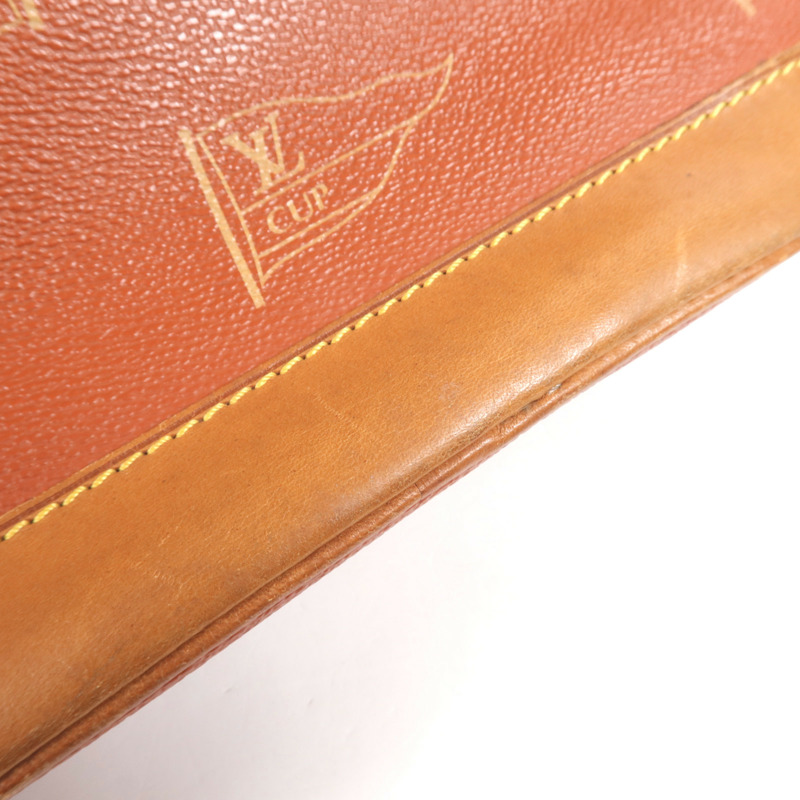 LOUIS VUITTON 塗層帆布Vintage Cup金扣肩背袋-16