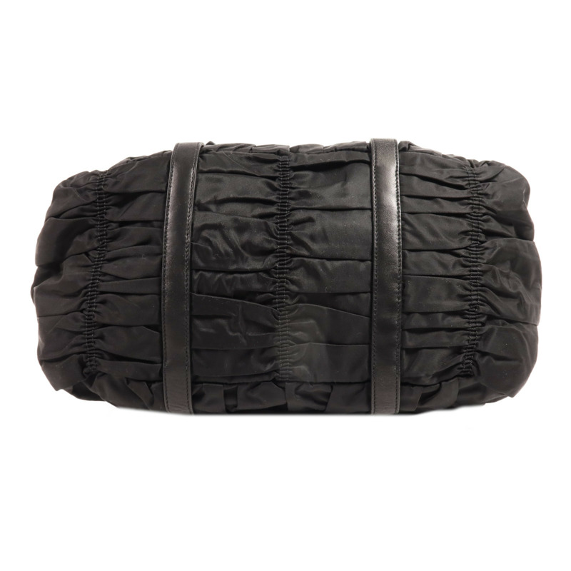 PRADA 尼龍2 Way Shoulder Bag銀扣手挽肩背兩用袋-3