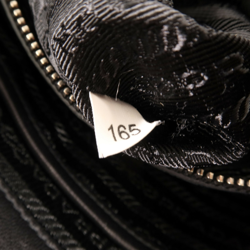 PRADA 尼龍2 Way Shoulder Bag銀扣手挽肩背兩用袋-6