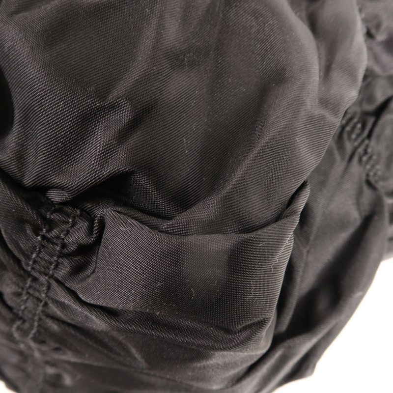 PRADA 尼龍2 Way Shoulder Bag銀扣手挽肩背兩用袋-10