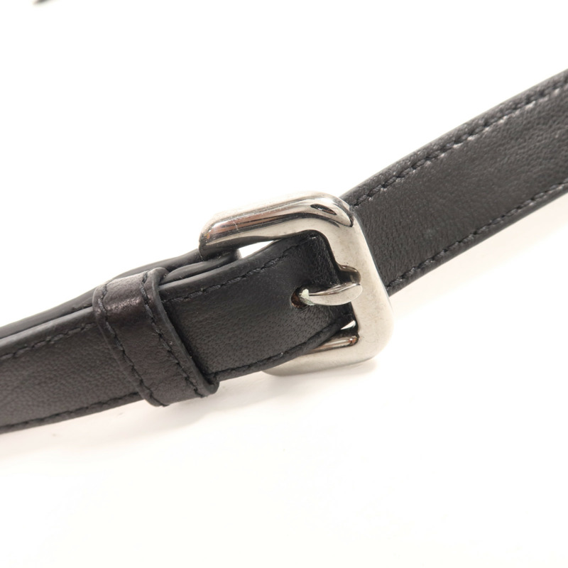 PRADA 尼龍2 Way Shoulder Bag銀扣手挽肩背兩用袋-12