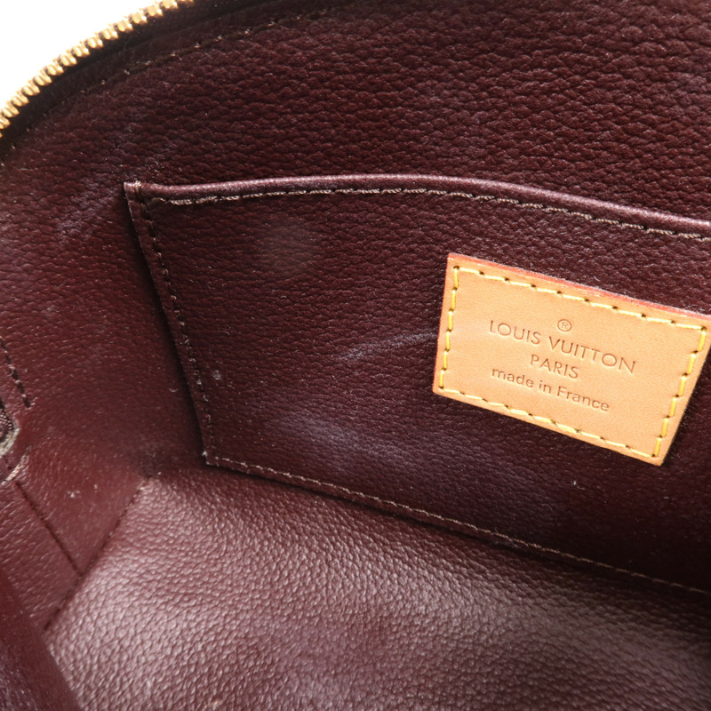 LOUIS VUITTON Monogram Vernis Cosmetic Pouch金扣手拿包-14