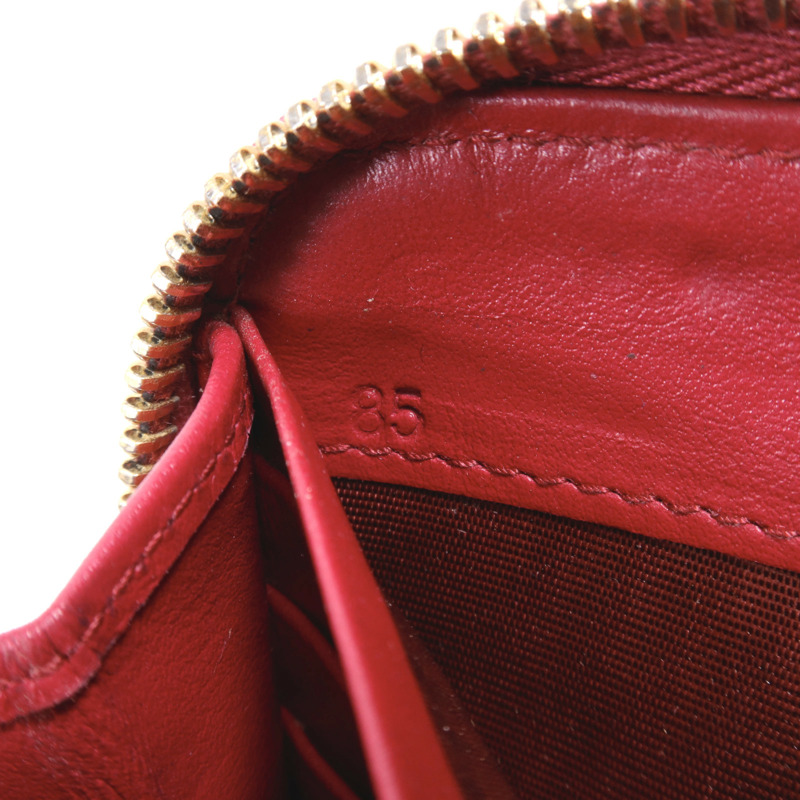 PRADA 牛皮皮革Zipper Long Wallet金扣長錢包-6