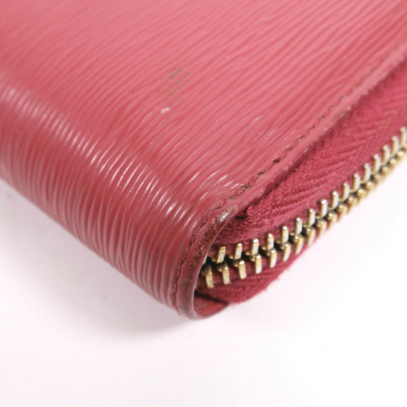 PRADA 牛皮皮革Zipper Long Wallet金扣長錢包-9