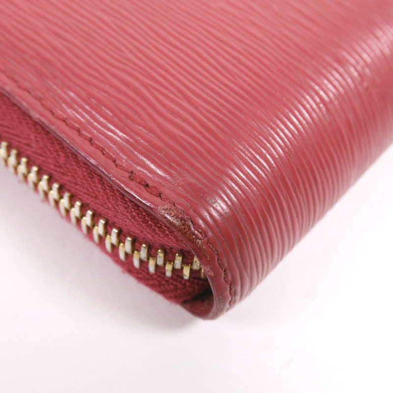 PRADA 牛皮皮革Zipper Long Wallet金扣長錢包-10