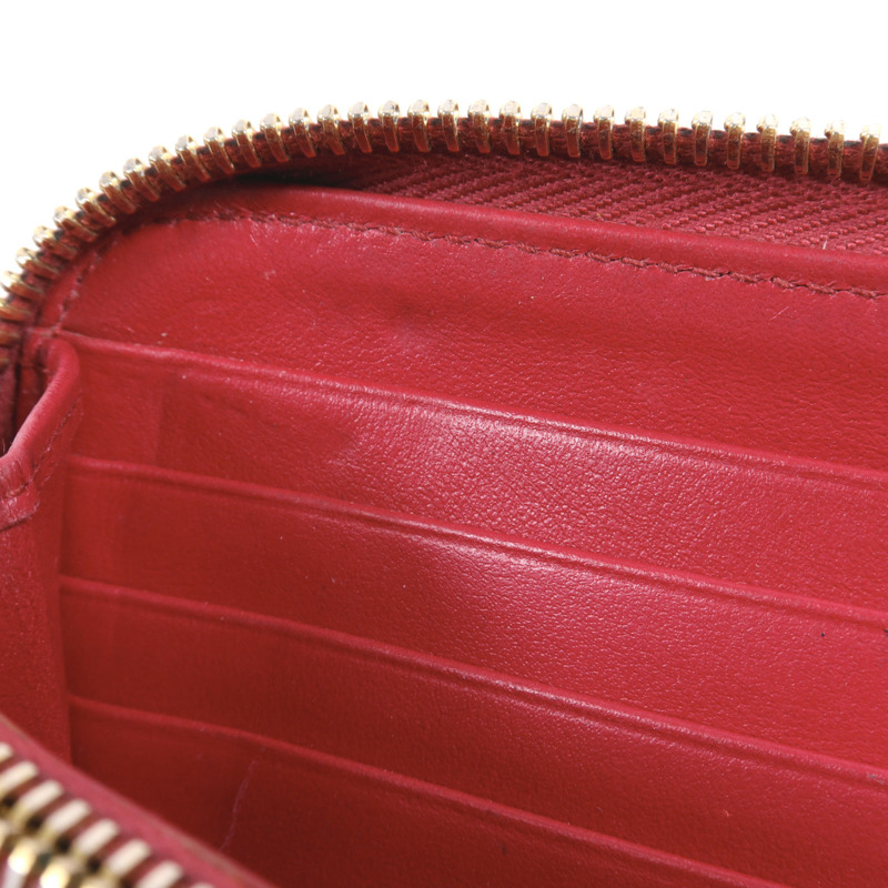 PRADA 牛皮皮革Zipper Long Wallet金扣長錢包-11