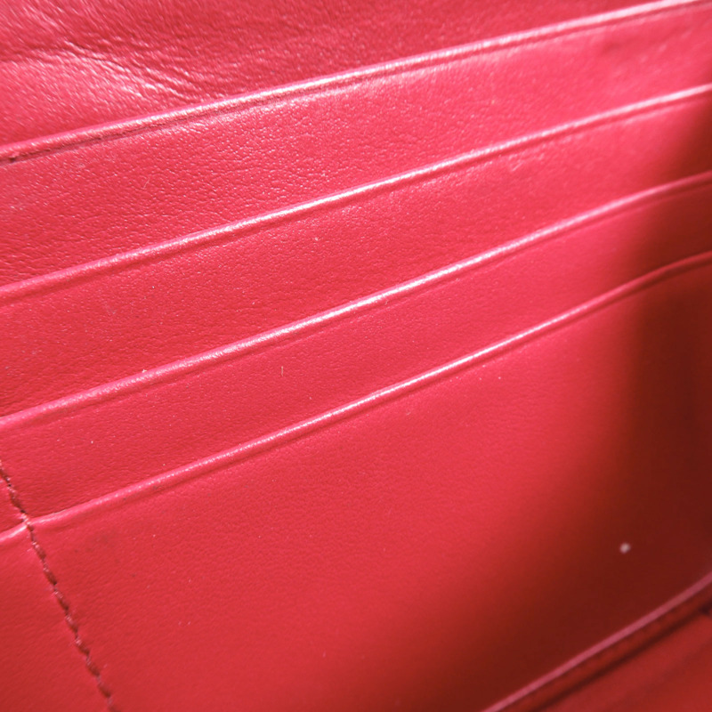 PRADA 牛皮皮革Zipper Long Wallet金扣長錢包-18