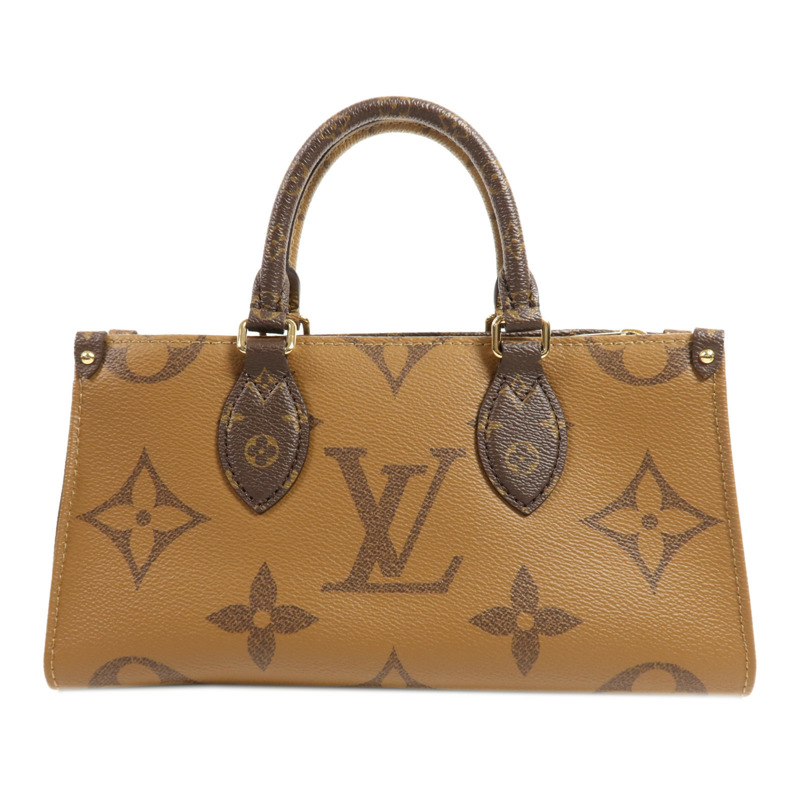 LOUIS VUITTON Monogram Giant Reverse On The Go East West金扣手挽肩背兩用袋-1
