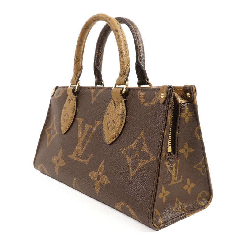 LOUIS VUITTON Monogram Giant Reverse On The Go East West金扣手挽肩背兩用袋-2
