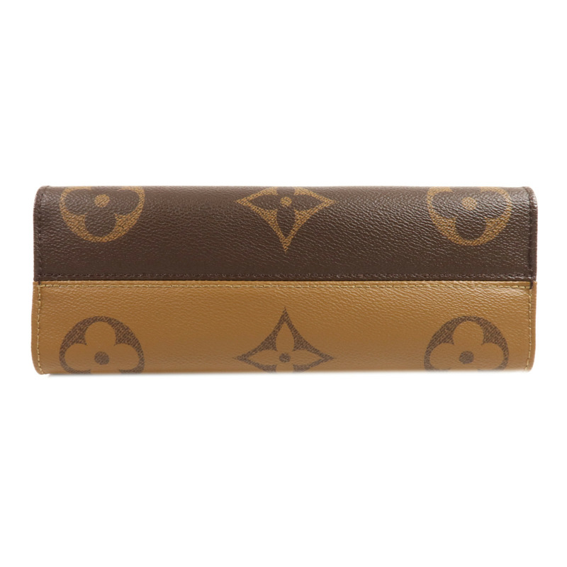 LOUIS VUITTON Monogram Giant Reverse On The Go East West金扣手挽肩背兩用袋-3