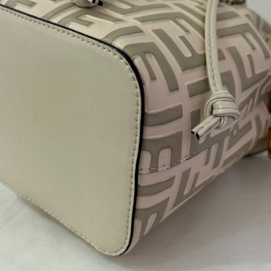 FENDI Mon Tresor白灰水桶包-6