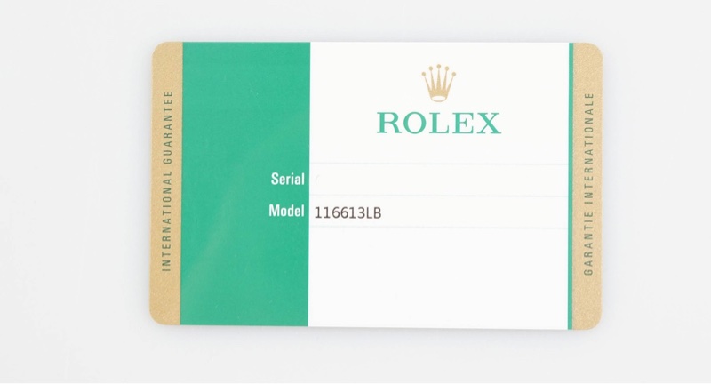 Rolex 116613LB-9