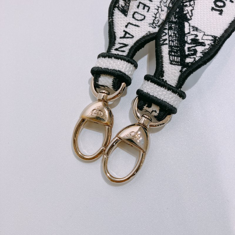 TW4538 Christian Dior 迪奧迷你黛妃 巴黎地圖刺繡 黑白限量版 Mini Lady D-Lite Bag White & Black Plan De Paris Embroidery-17