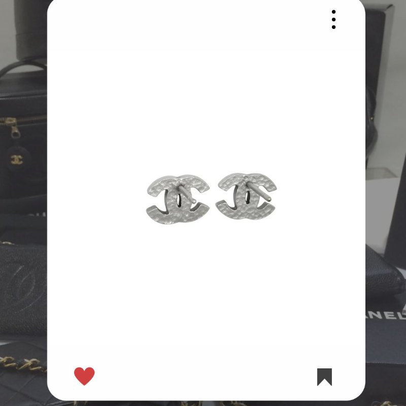 🛍️🎁 雙11🔥 11月新品上架 🔥💖 ✨罕有 香奈兒 Chanel 經典閃鑽CC耳環 🔥 香奈兒熱賣款 香奈兒經典款 耳環 CHANEL EARRING-1