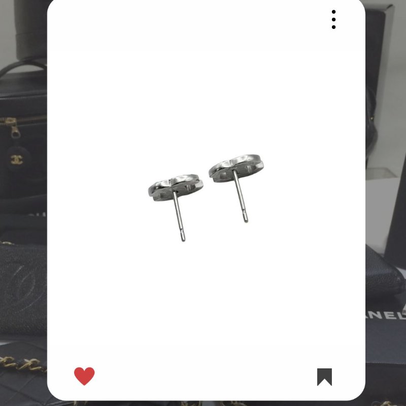 🛍️🎁 雙11🔥 11月新品上架 🔥💖 ✨罕有 香奈兒 Chanel 經典閃鑽CC耳環 🔥 香奈兒熱賣款 香奈兒經典款 耳環 CHANEL EARRING-8