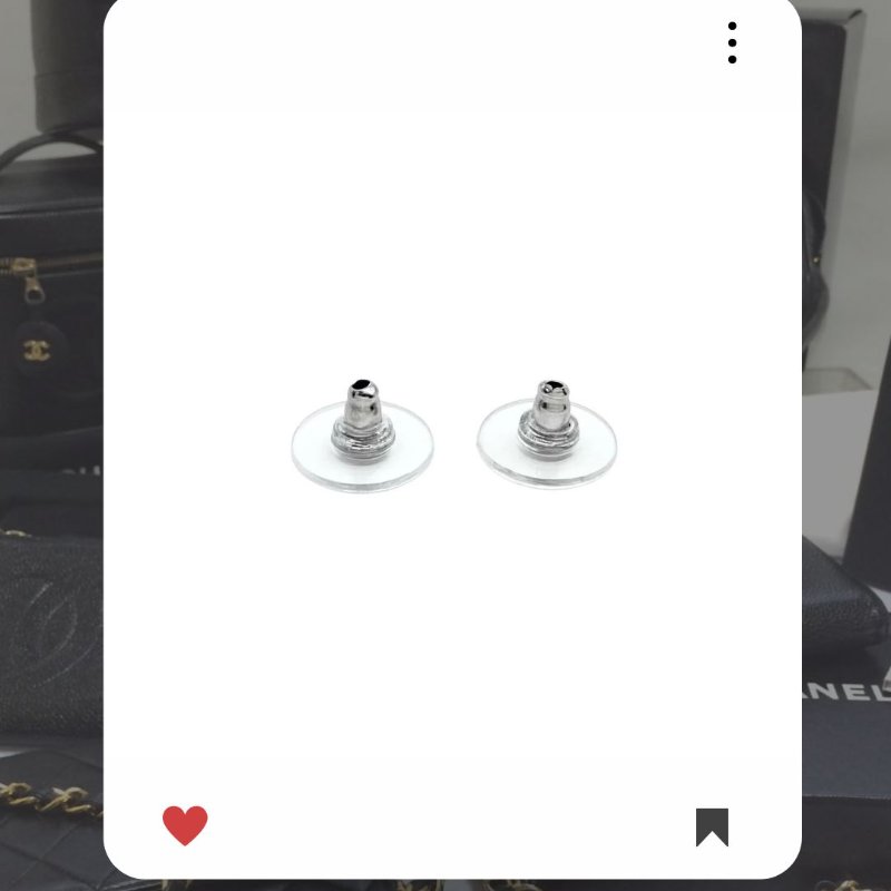 🛍️🎁 雙11🔥 11月新品上架 🔥💖 新款 香奈兒 Chanel 銀色CC 刻字LOGO 雙CC 耳環 🔥 香奈兒熱賣款 香奈兒經典款 耳環 CHANEL EARRING-5