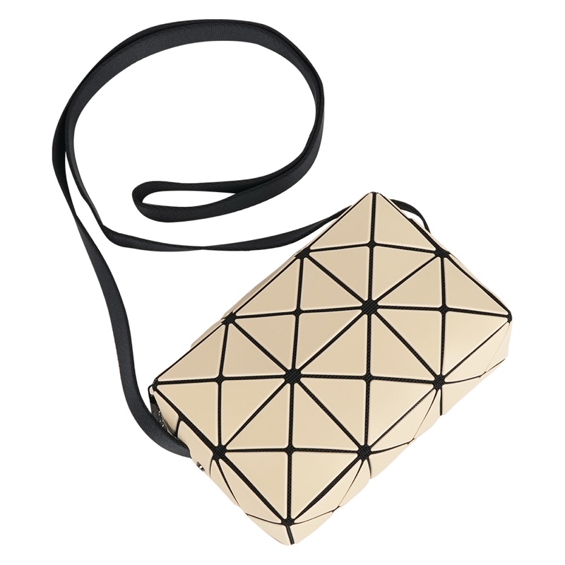 BAO BAO CUBOID 迷你方形斜背包(棕色)-4