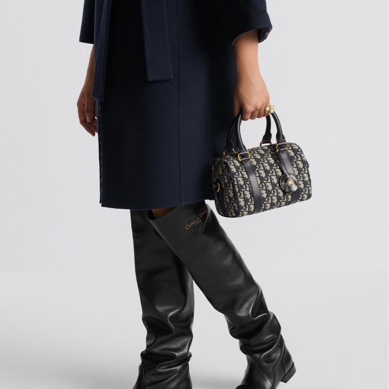 DIOR Groove 20 藍色緹花 晶片款 2024年-1