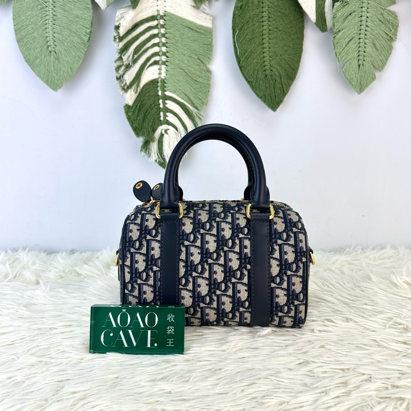 DIOR Groove 20 藍色緹花 晶片款 2024年-4