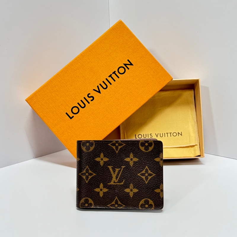 (全新品🎁) LV 專櫃最新款 經典老花短夾 專櫃20800!-11