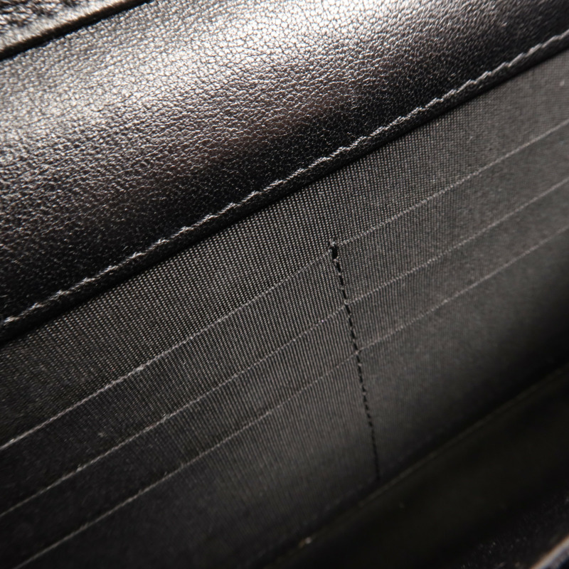 CHANEL 牛皮皮革WOC Wallet On Chain金扣鏈帶肩背袋-16