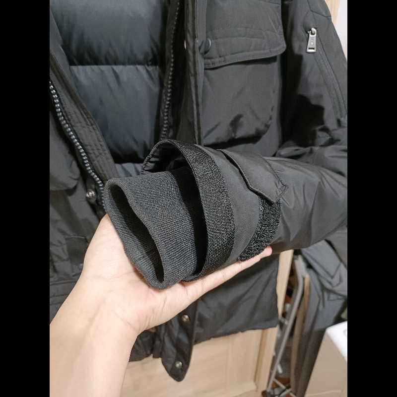 RLX Ralph Lauren 黑色 灰鴨 羽絨 Parka 派克大衣 男M-5