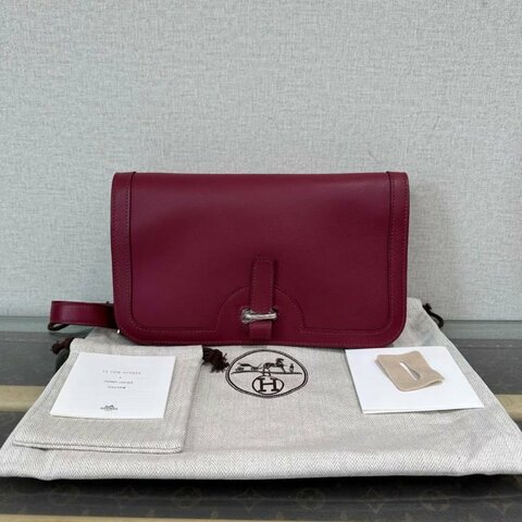 HERMES Chaine d’ancre豬鼻子鏈條風琴包27*16*2 98新配件塵袋